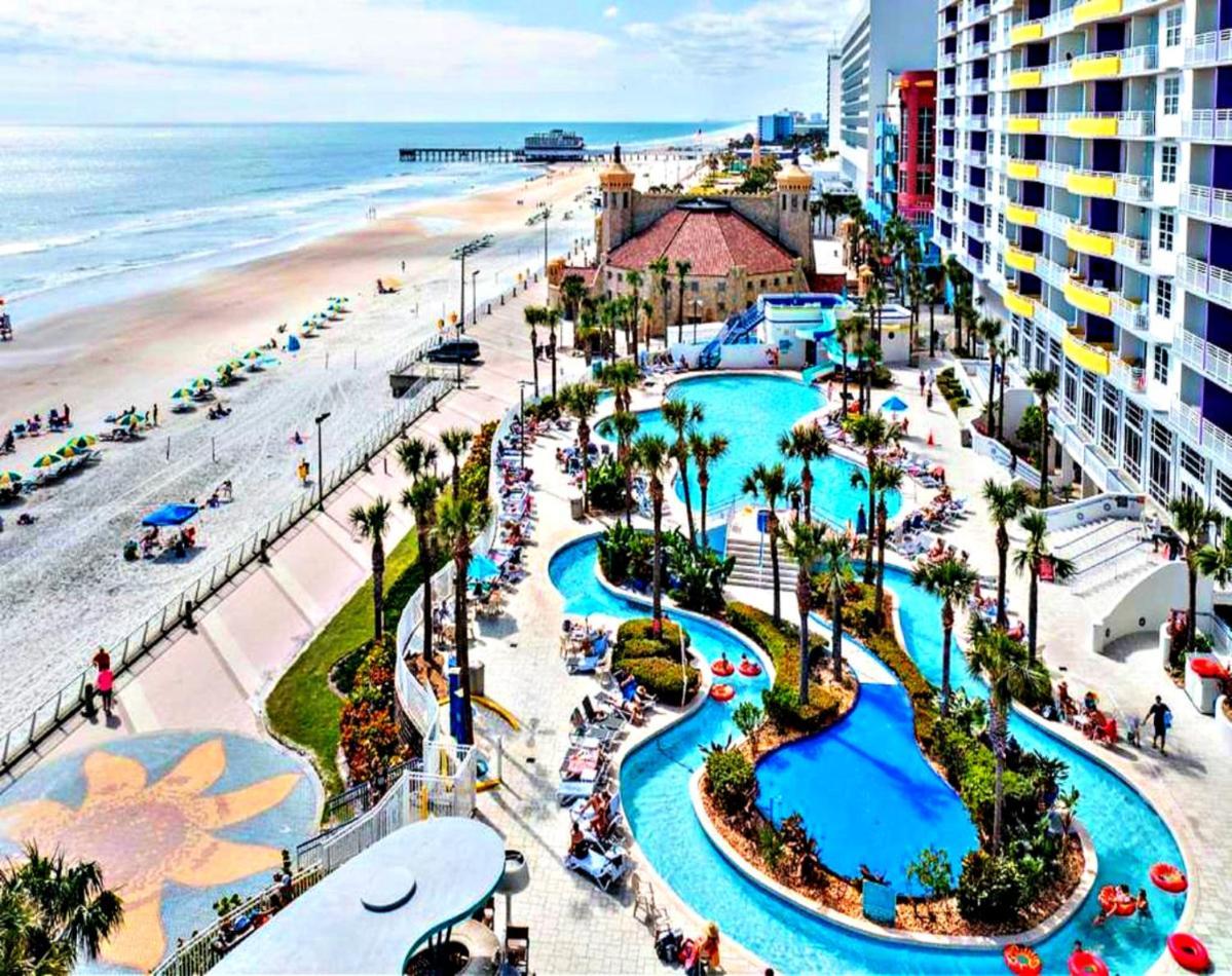 דייטונה ביץ' 2 Bedroom Resort Condo Direct Oceanfront Wyndham Ocean Walk - Daytona Funland 2226 מראה חיצוני תמונה