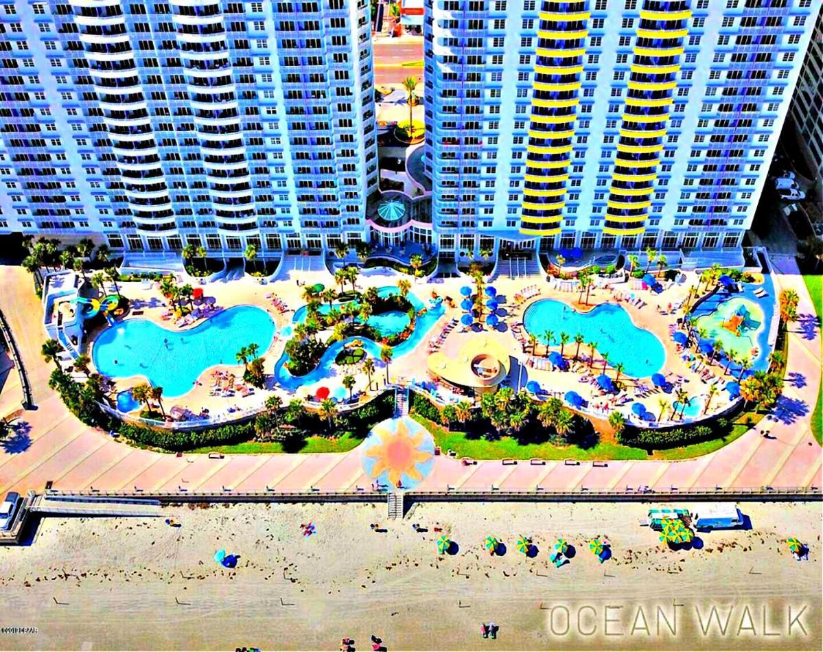 דייטונה ביץ' 2 Bedroom Resort Condo Direct Oceanfront Wyndham Ocean Walk - Daytona Funland 2226 מראה חיצוני תמונה