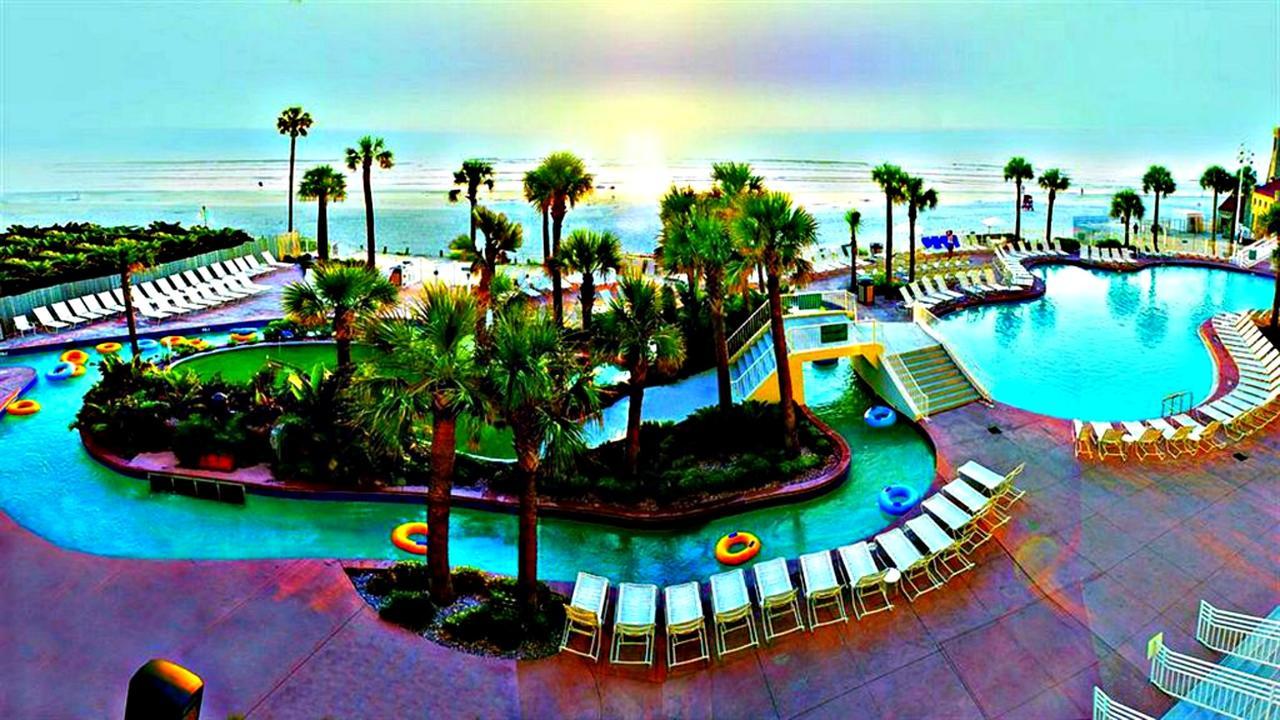דייטונה ביץ' 2 Bedroom Resort Condo Direct Oceanfront Wyndham Ocean Walk - Daytona Funland 2226 מראה חיצוני תמונה
